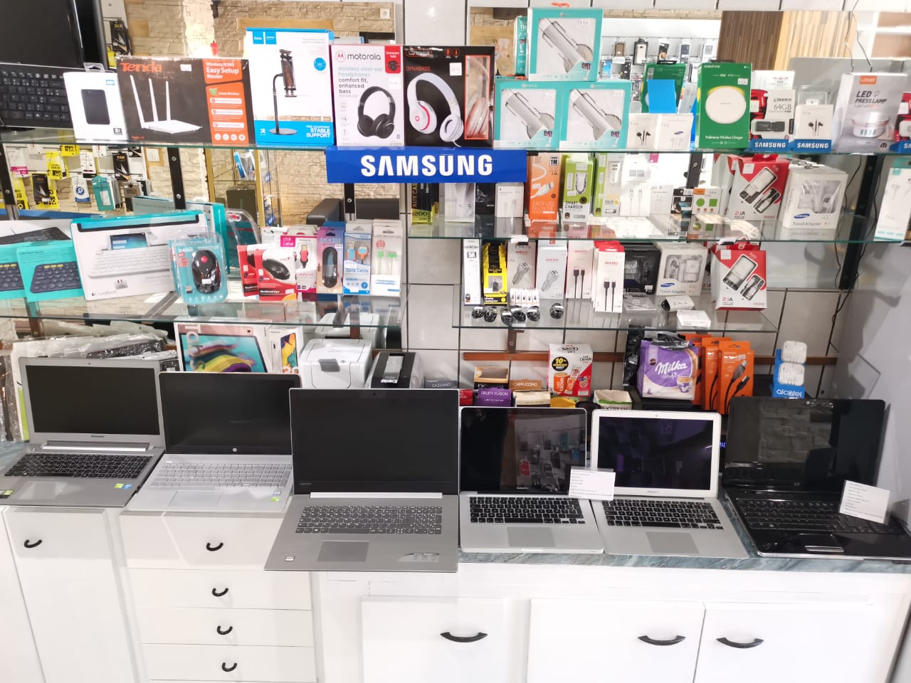 Accessoires en magasin